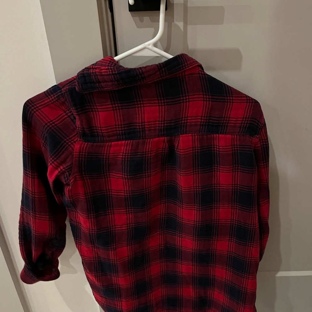 Madewell plaid button up